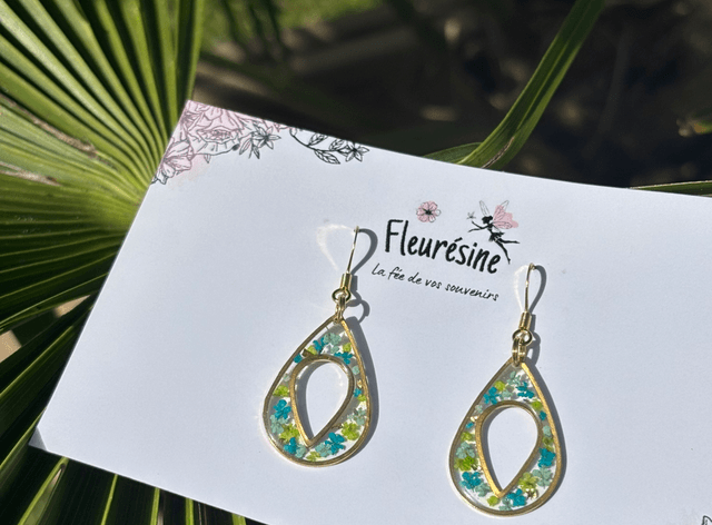 Boucles d'oreilles - Larmes de fée