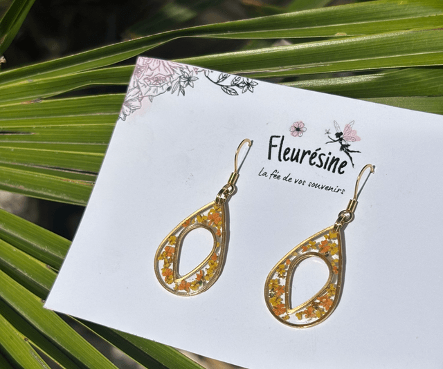 Boucles d'oreilles - Larmes de fée
