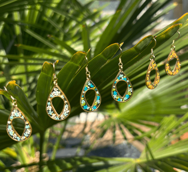 Boucles d&#039;oreilles - Larmes de fée
